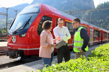 RHB mit Mitarbeitern